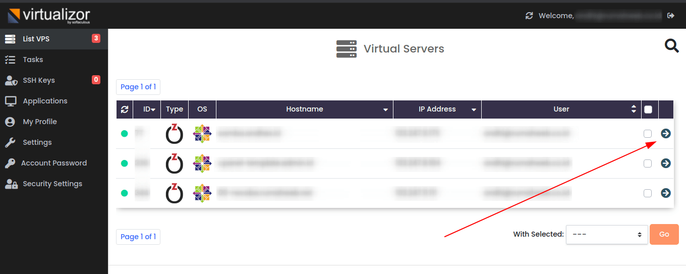 Cara Mengelola VPS dari Panel Virtualizor di Rumahweb