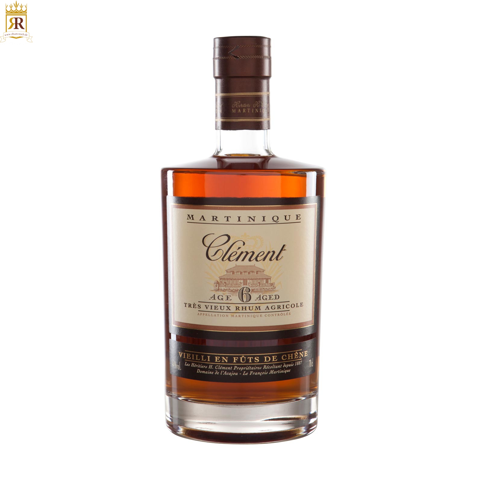 Brauner Rum aus Martinique