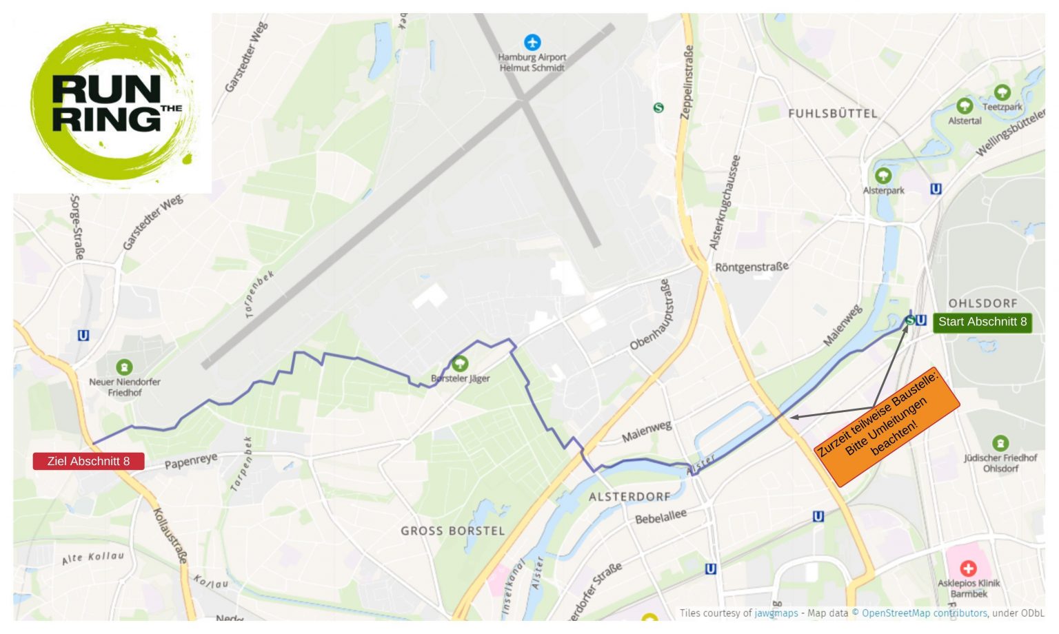 Streckenplan Grünen Ring