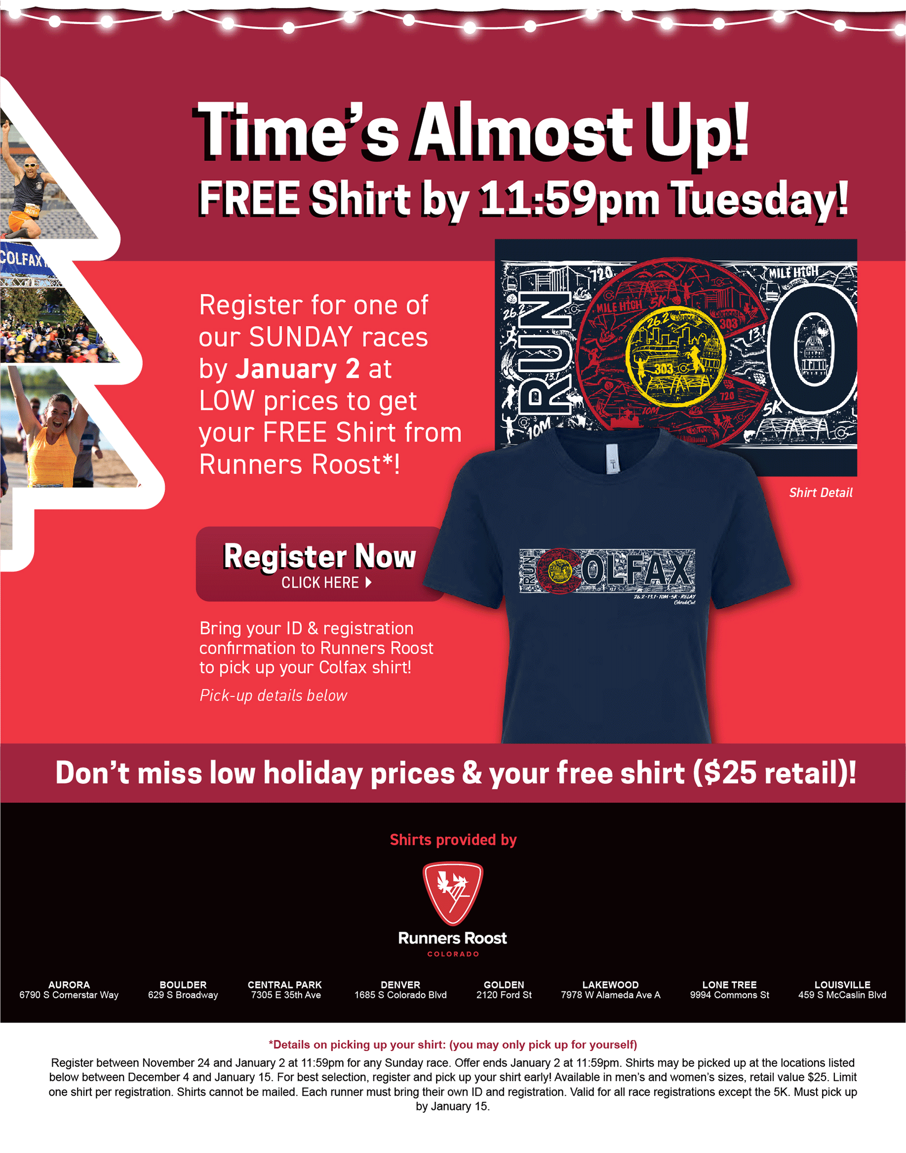 2024HolidayPromotion LandingPage SendC Denver Colfax MarathonDenver