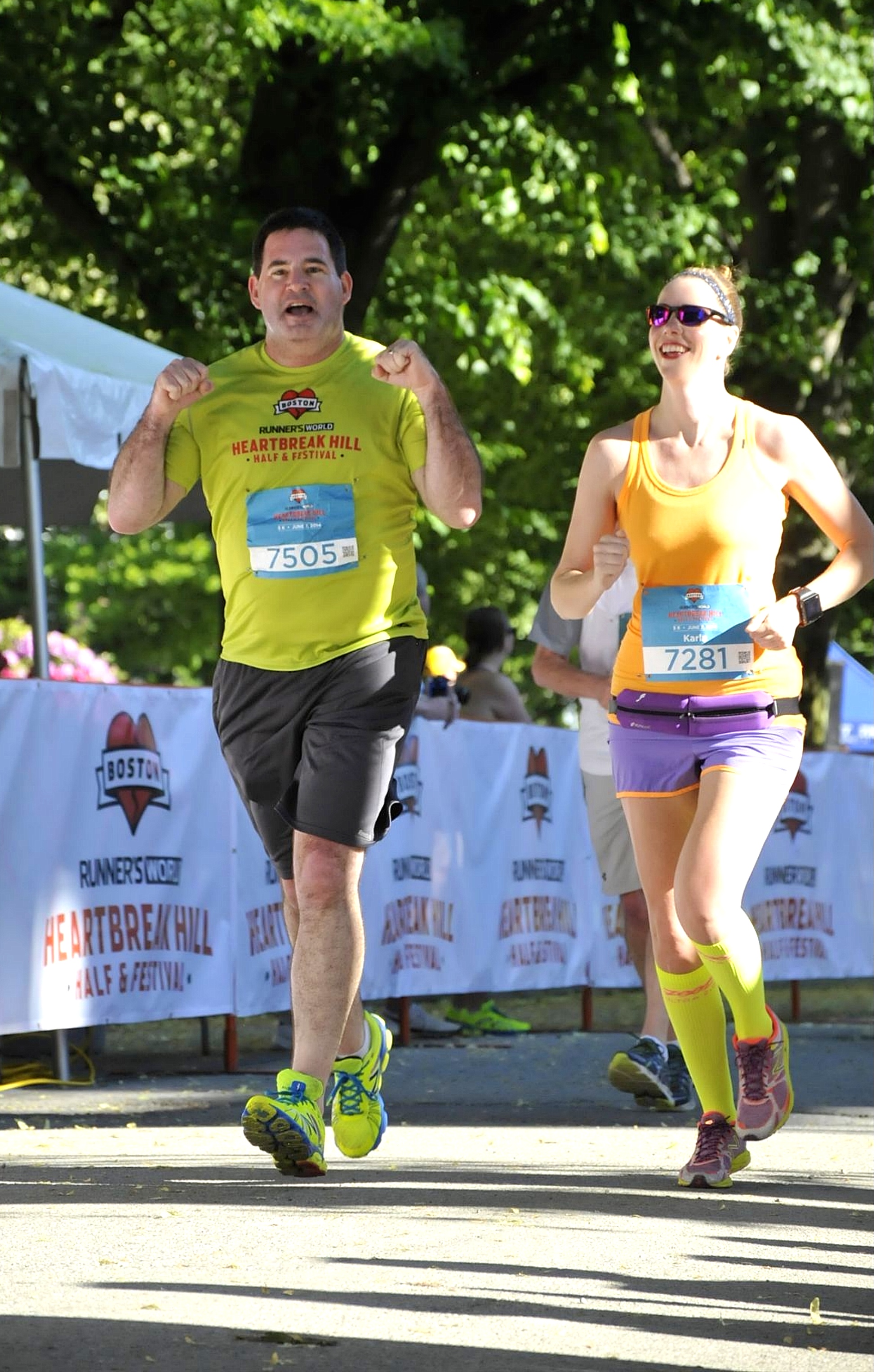 Race Report Runner's World 5K at Heartbreak Hill Half Run, Karla, Run!