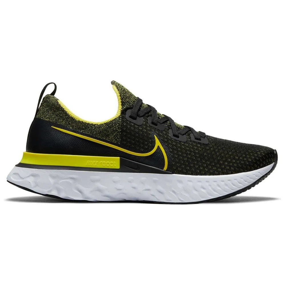 Nike React Infinity Run Flyknit Amarillo, Runnerinn