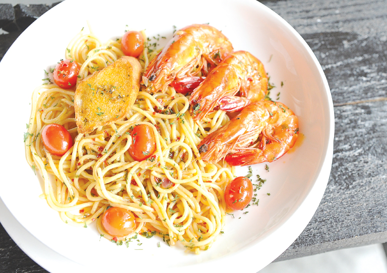 CookingTuesday Spicy Prawn Aglio Olio RunningMalaysia