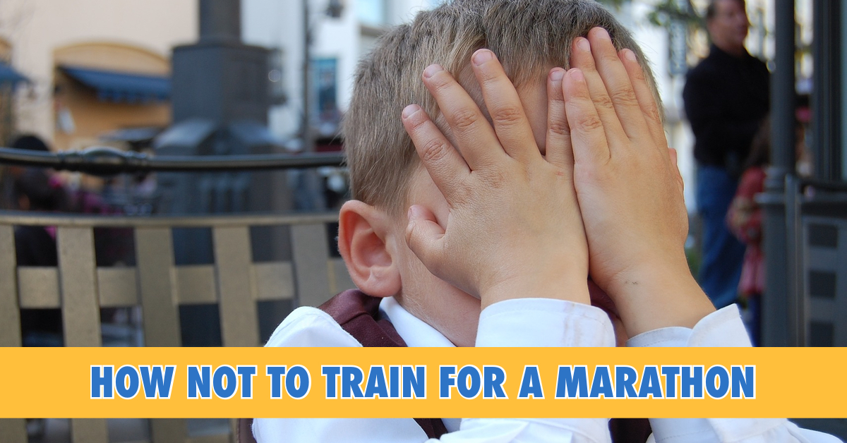 Learn from my mistakes How NOT to train for a marathon Coach Carl