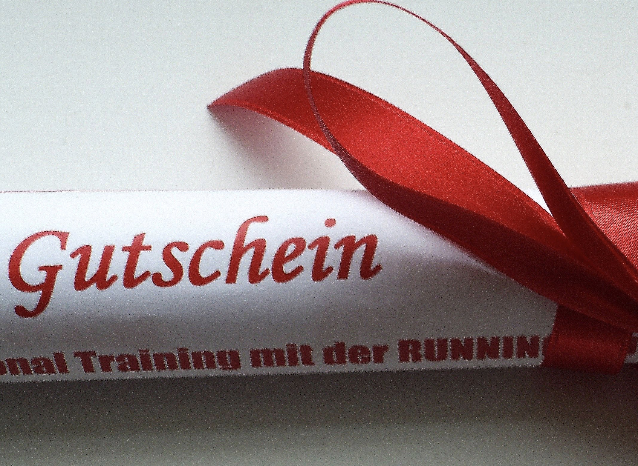 RUNNING Company Gutschein Lauftraining RUNNING Company