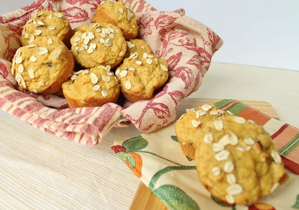 Pineapple Carrot Cake Muffins a great way to use up juicing pulp