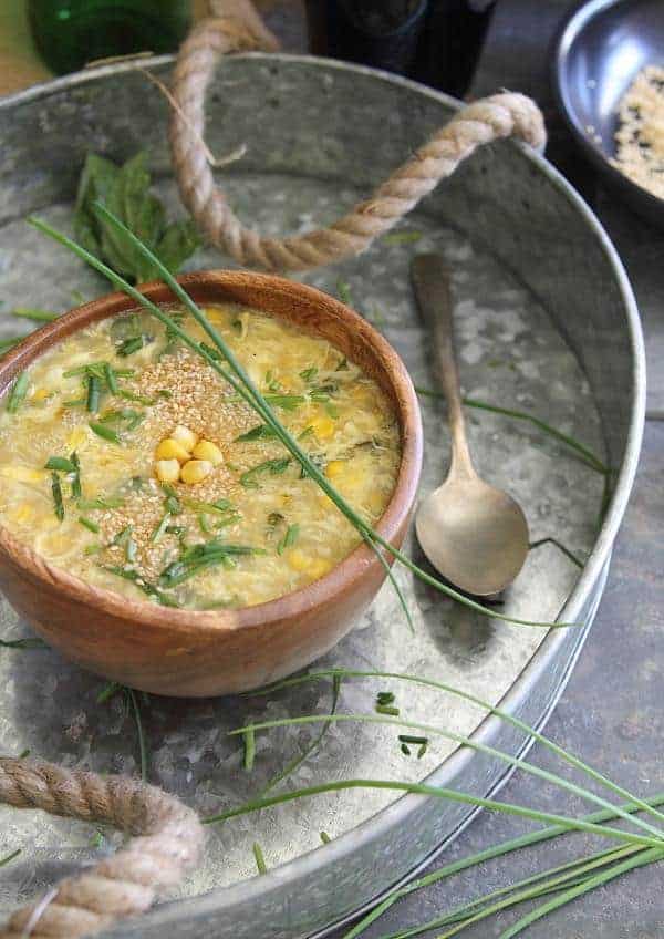 Sweet Corn Egg Drop Soup Running to the Kitchen®