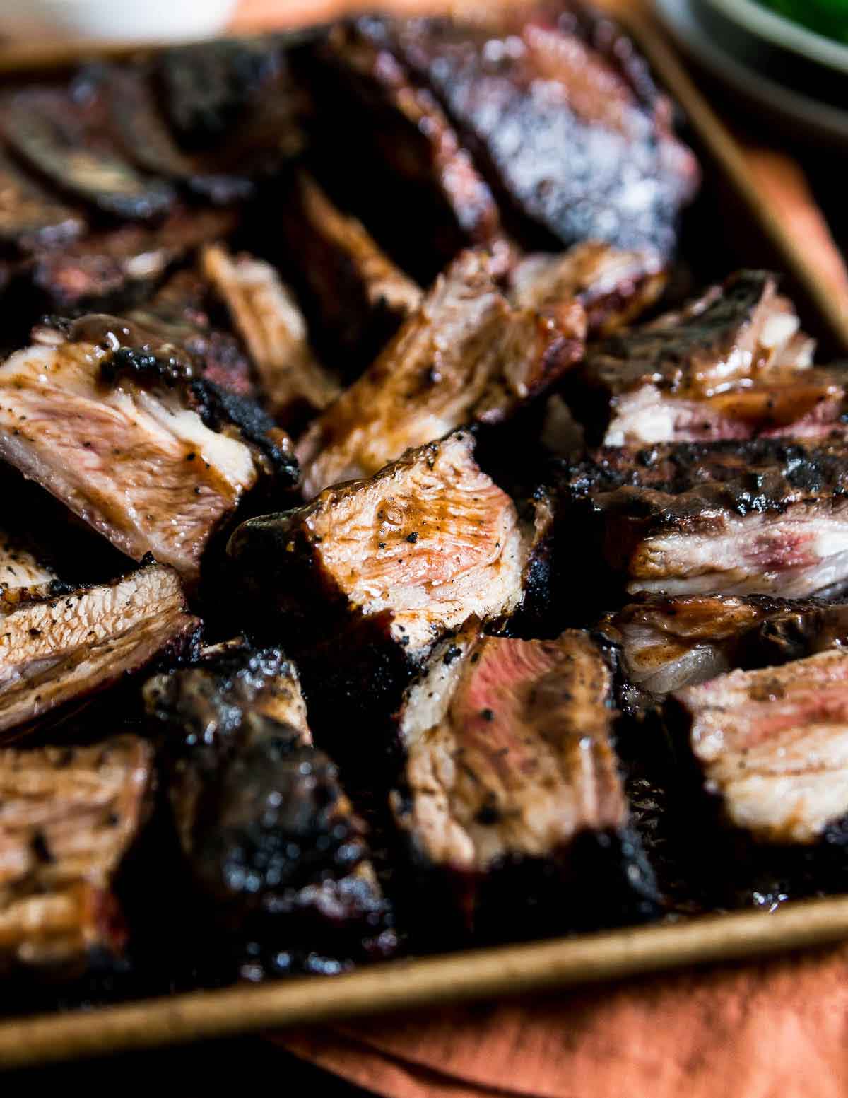 Lamb Ribs Easy Grilled BBQ Lamb Riblets Recipe