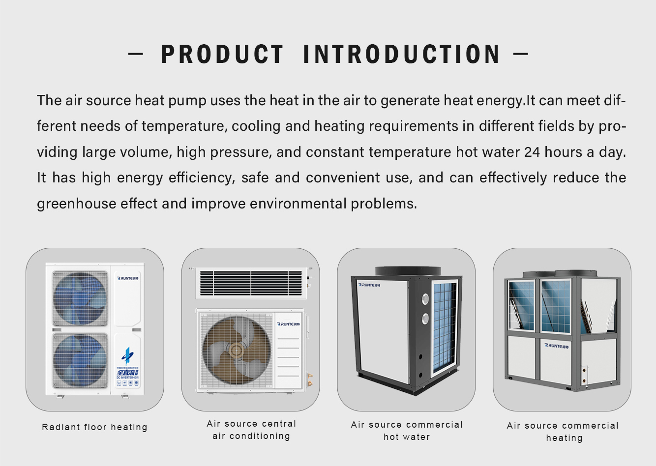 Best Cooling only Heat pump 50Hz Commercial Central Air Conditioning