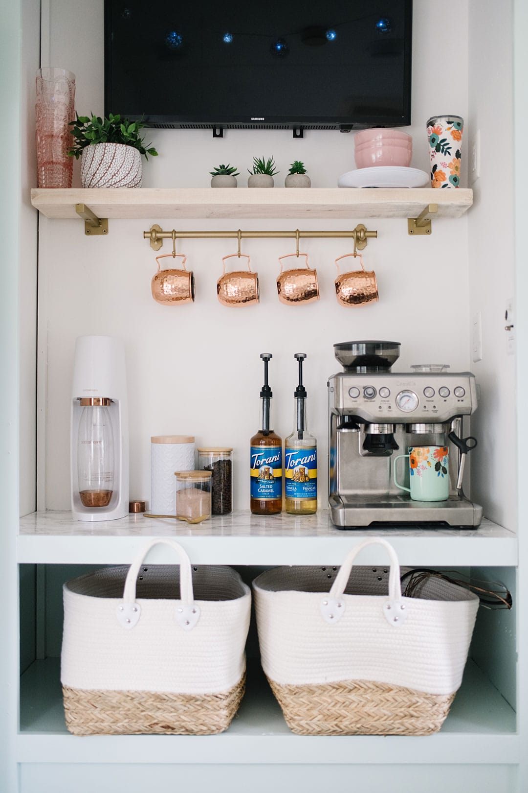 How To Make A Coffee Bar At Home Run To Radiance