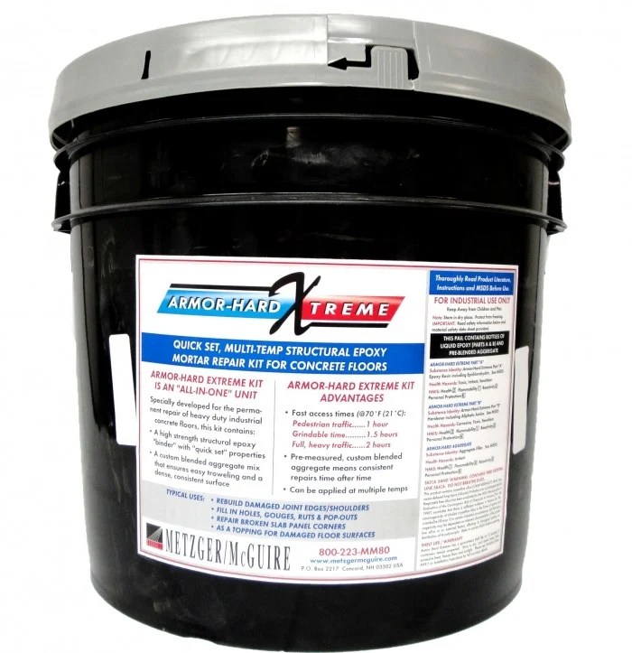 Metzger/McGuire ArmorHard Extreme Epoxy Concrete Patch Kit with