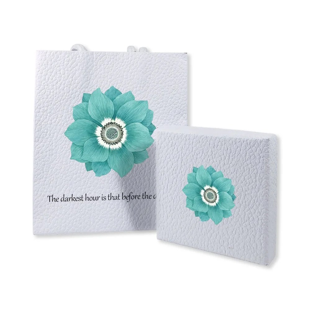 personal design gift packing paper bag custom boxes, stickers and