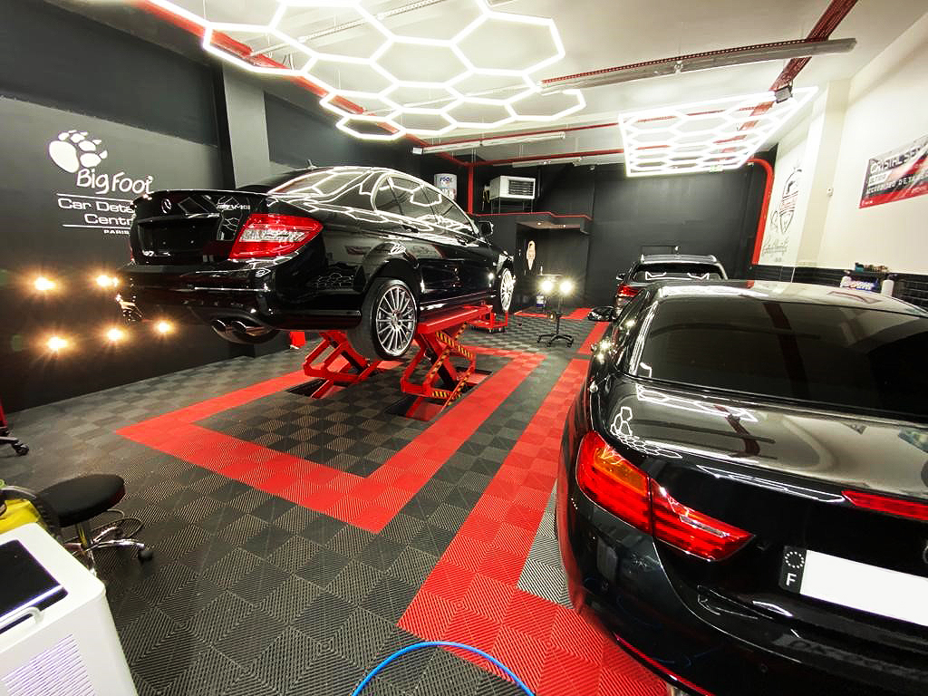 BigFoot Car Detailing Centre Paris Rupes tools