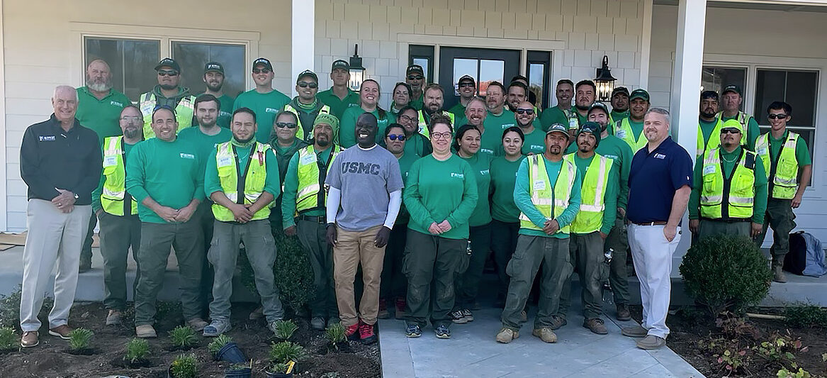 Ruppert Landscape Helps HeroHomes Create Forever Home for Wounded