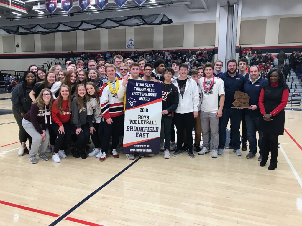 Brookfield East Volleyball Coach says Sportsmanship Award is a huge