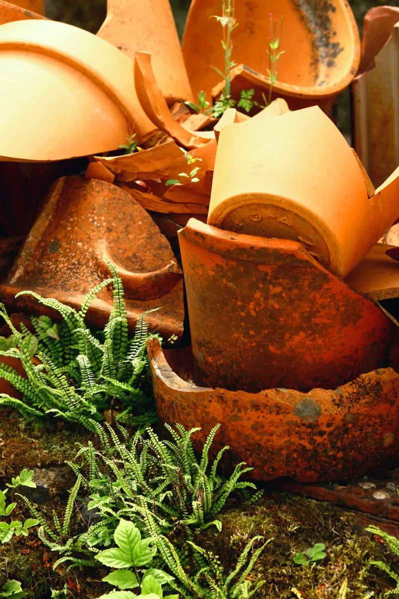 10 Brilliant & Practical Ways to Reuse Broken Terracotta Pots