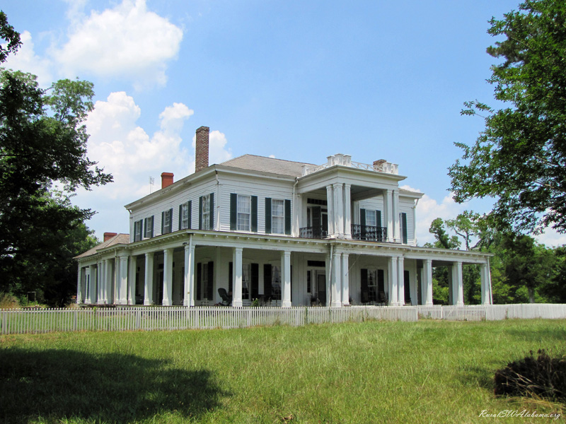 Cedar Grove at Faunsdale, AL (began ca. 1830 as a log cabin; enlarged