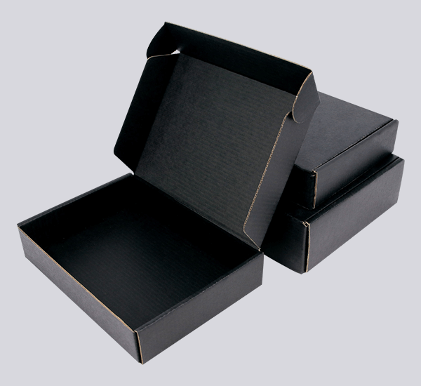 Custom Black Mailer Boxes RushCustomBoxes