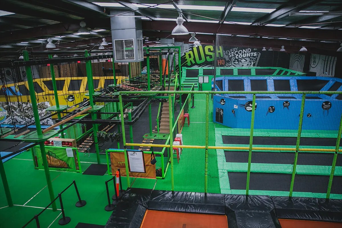 Rush HQ Trampoline Park Melbourne