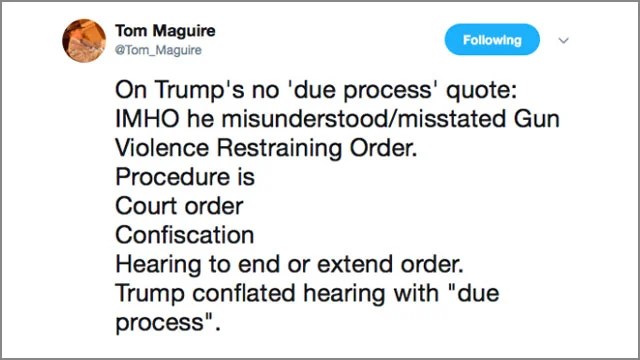 Panic in Trumpville Over Gun Meeting The Rush Limbaugh Show