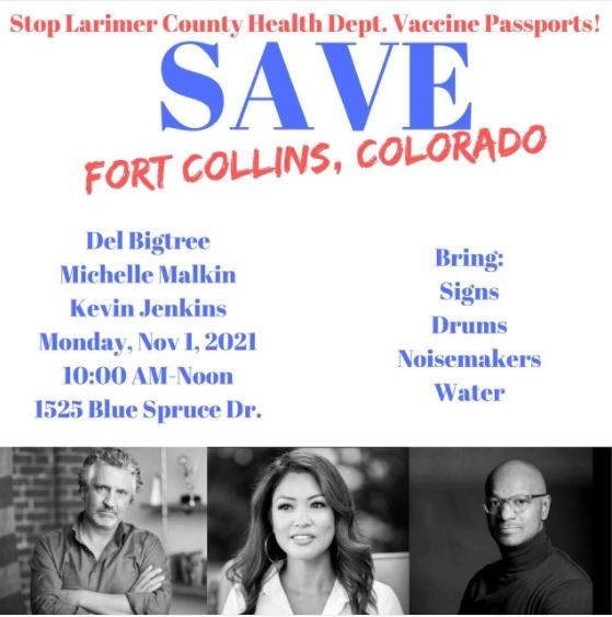 Protest in Larimer County