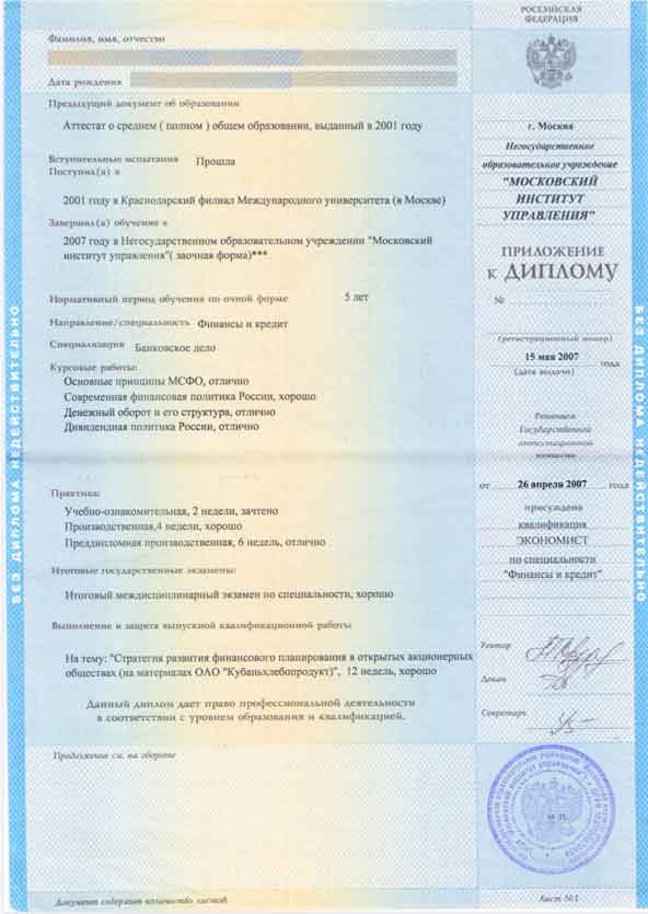 Russian Diploma Translation Certified and Notarized