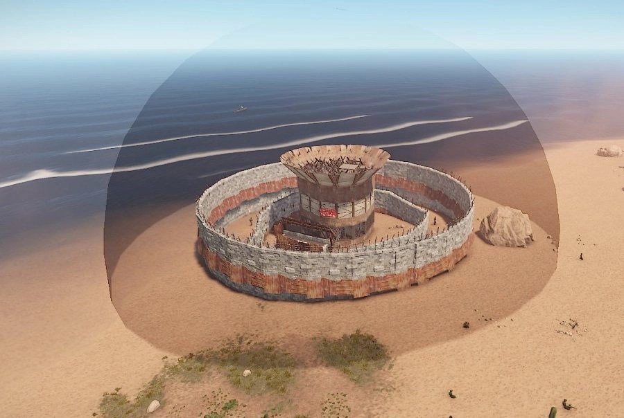 Raidable Bases are available on our Rust Creative and Build Server now