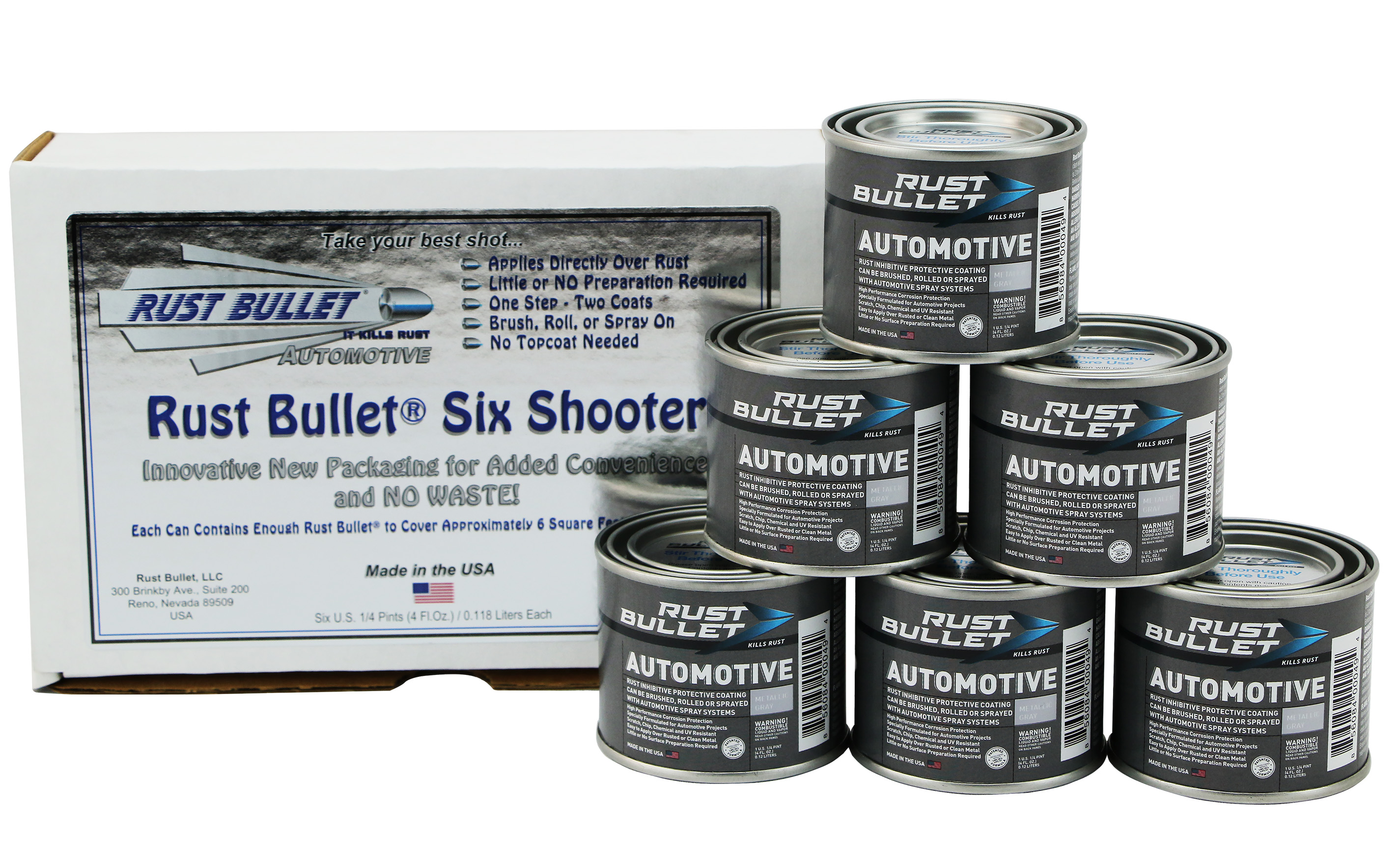 Rust Bullet Automotive Six Shooter Premium Auto Paint