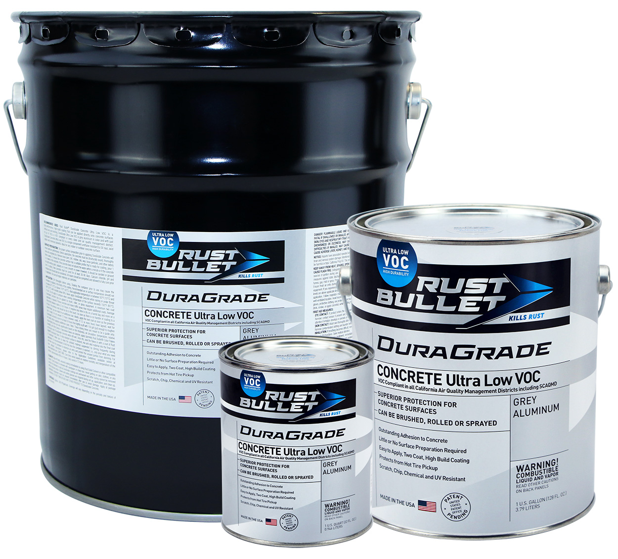 DuraGrade Concrete Ultra Low VOC Rust Bullet Coating
