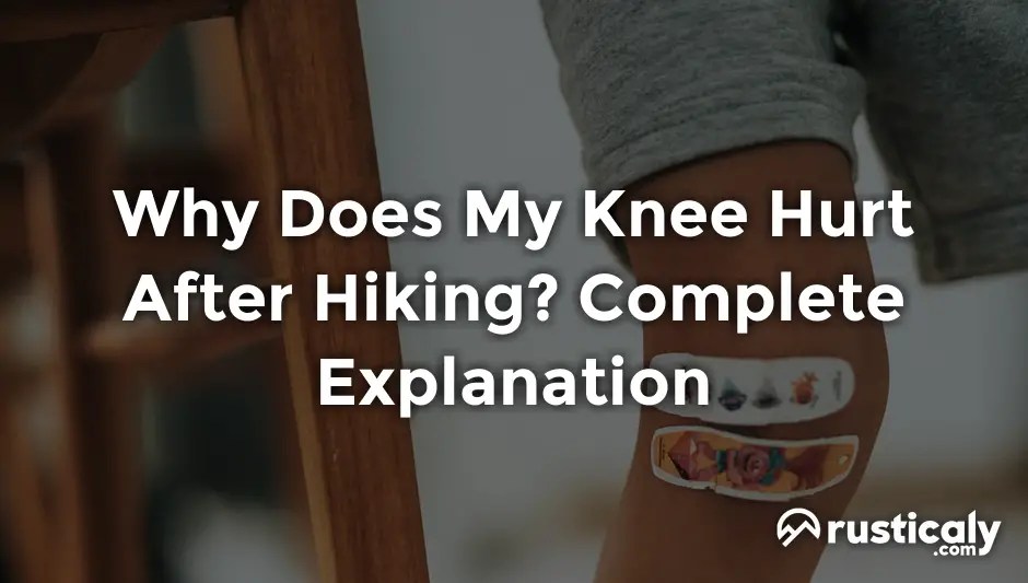 Why Does My Knee Hurt After Hiking? (Check This First)