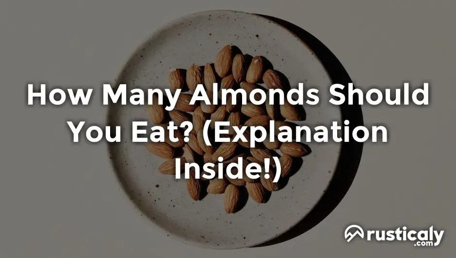 How Many Almonds Should You Eat? (Explanation Inside!)