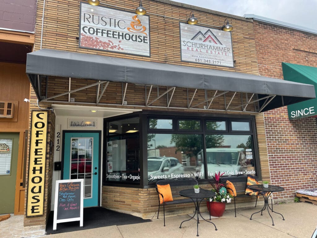 About Rustic Coffeehouse, Free Trade Coffee Lake City MN