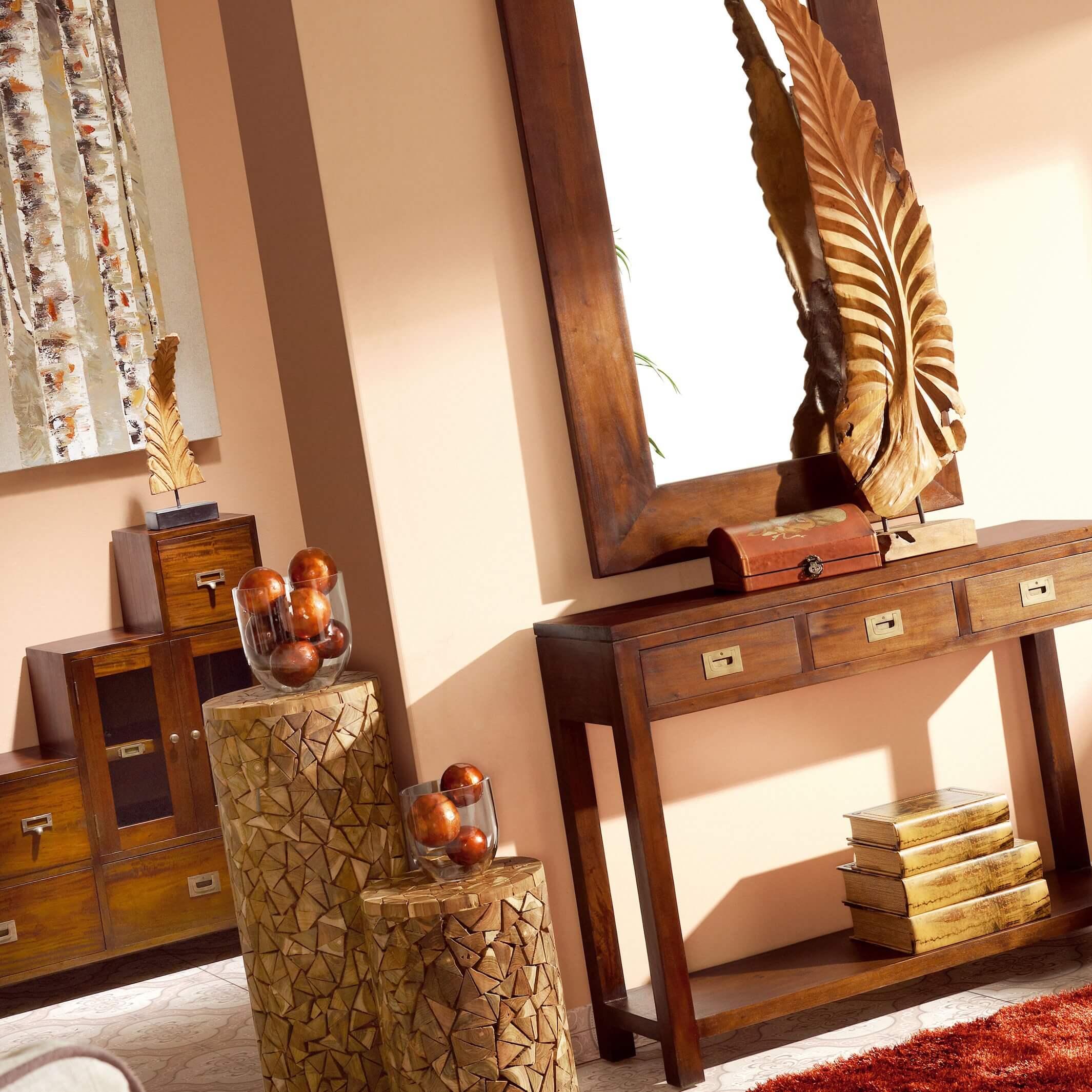 Recibidores Coloniales Muebles de estilo Colonial Online al mejor precio