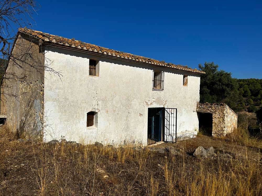 Dry Stone Farmhouse for sale Pinos Benissa Rustic Property Spain