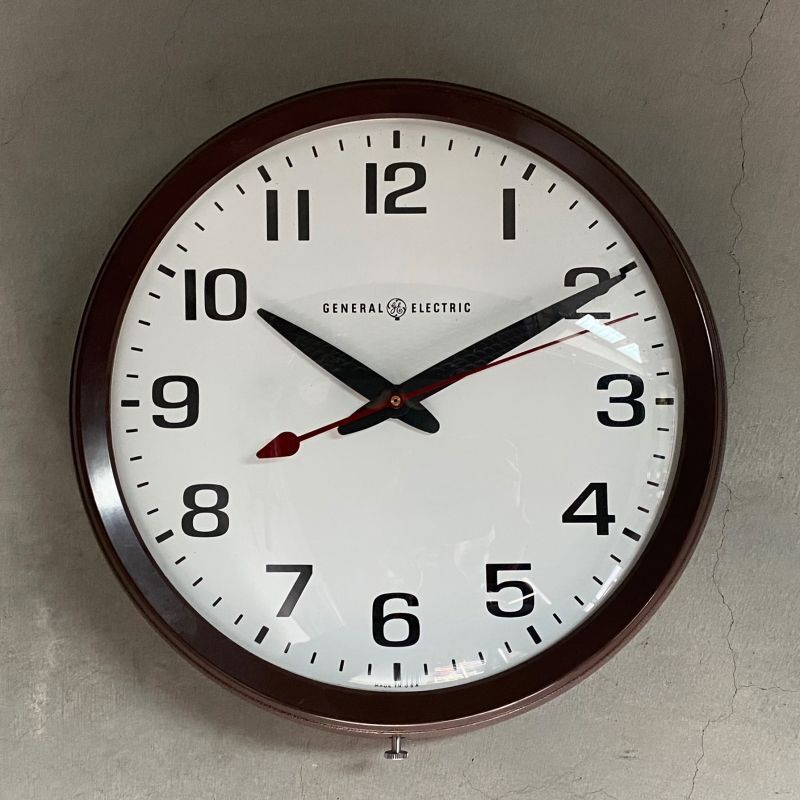 VINTAGE GENERAL ELECTRIC WALL CLOCK ヴィンテージ ゼネラルエレクトリック ウォールクロック 掛け時計