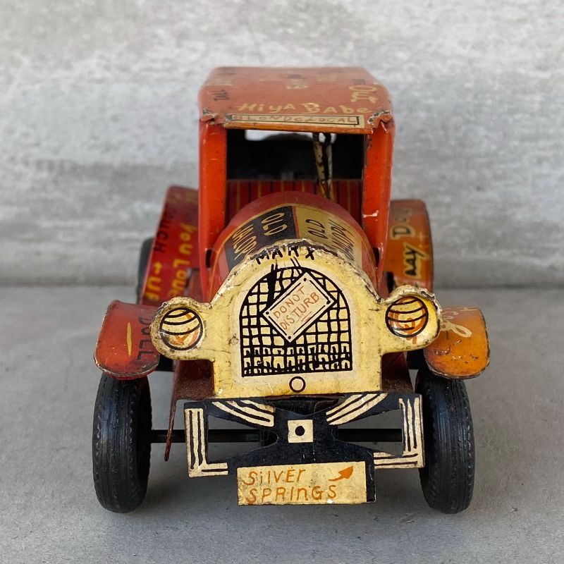 VINTAGE MARX OLD JALOPY TIN CAR ヴィンテージ ジャロピー ブリキ 車 / オブジェ 玩具 JAPAN