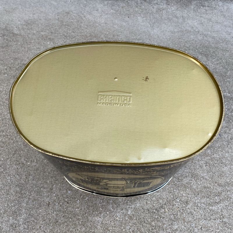 VINTAGE ANTIQUE CHEINCO SINGER SEWING MACHINE GARBAGE CAN ヴィンテージ アンティーク