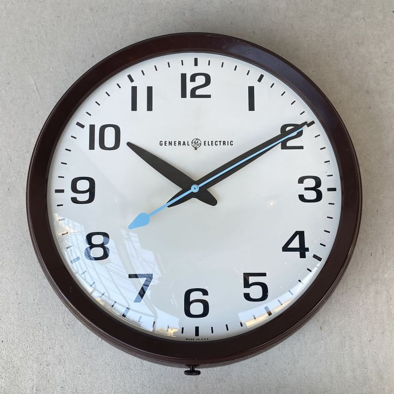 VINTAGE ANTIQUE GENERAL ELECTRIC WALL CLOCK ヴィンテージ アンティーク ゼネラルエレクトリック