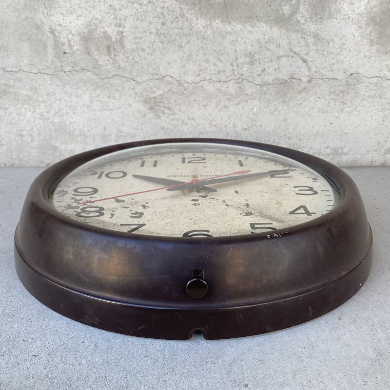 VINTAGE ANTIQUE GENERAL ELECTRIC WALL CLOCK ヴィンテージ アンティーク ゼネラルエレクトリック