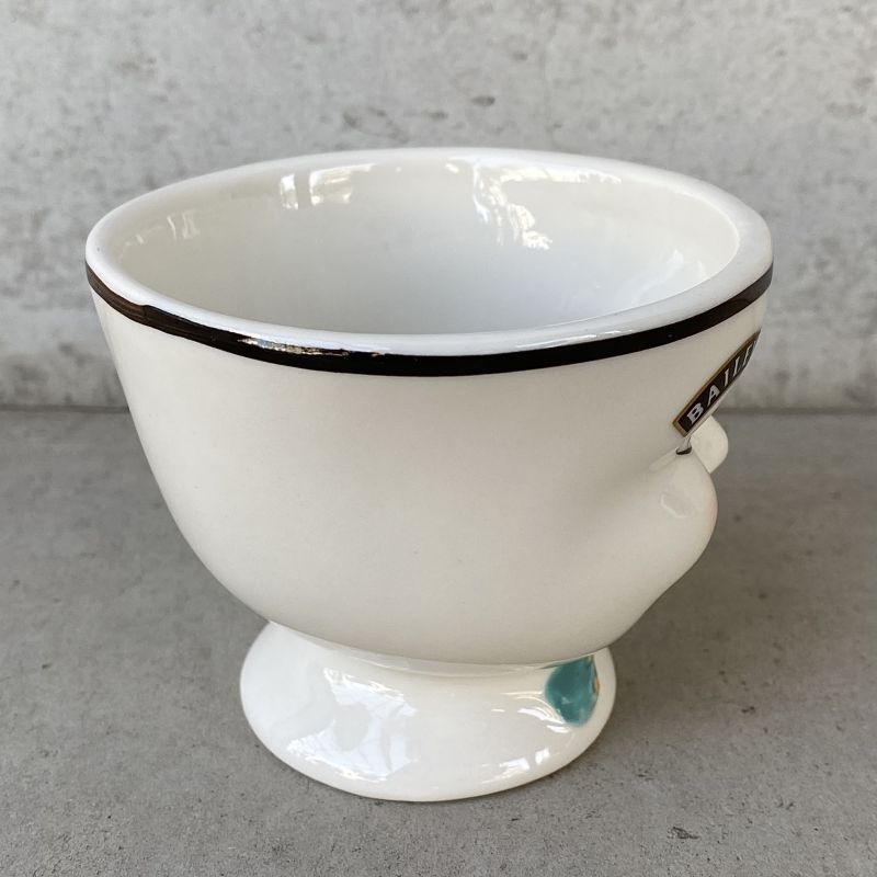 VINTAGE BAILEYS CUP ヴィンテージ ベイリーズ / コレクタブル カップ シュガーポット オブジェ 陶器 立体陶器 (2