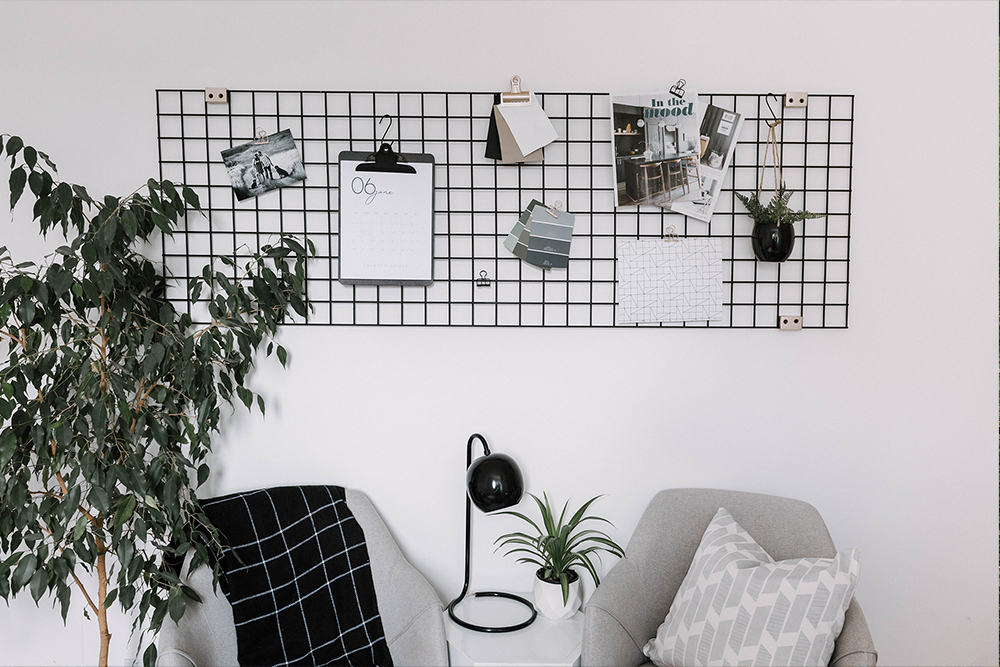 DIY Grid Memo Board