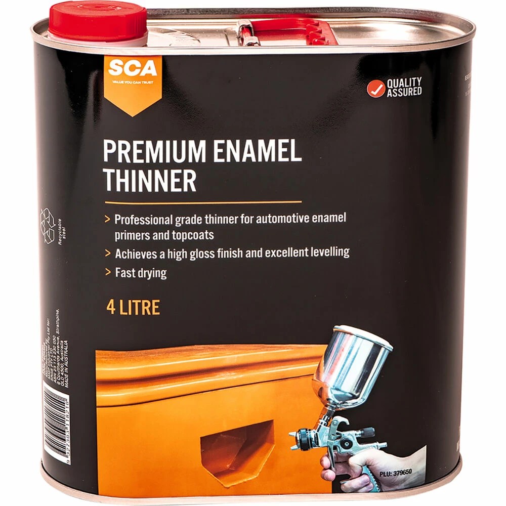 Wholesale ️ SCA Premium Enamel Thinner 4 Litre 👍 Duplicolor Sales