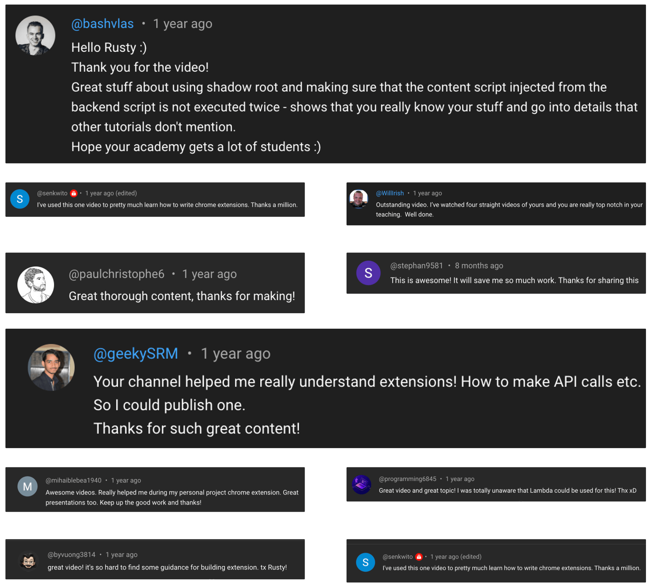Browser Extension Academy by Rusty Zone