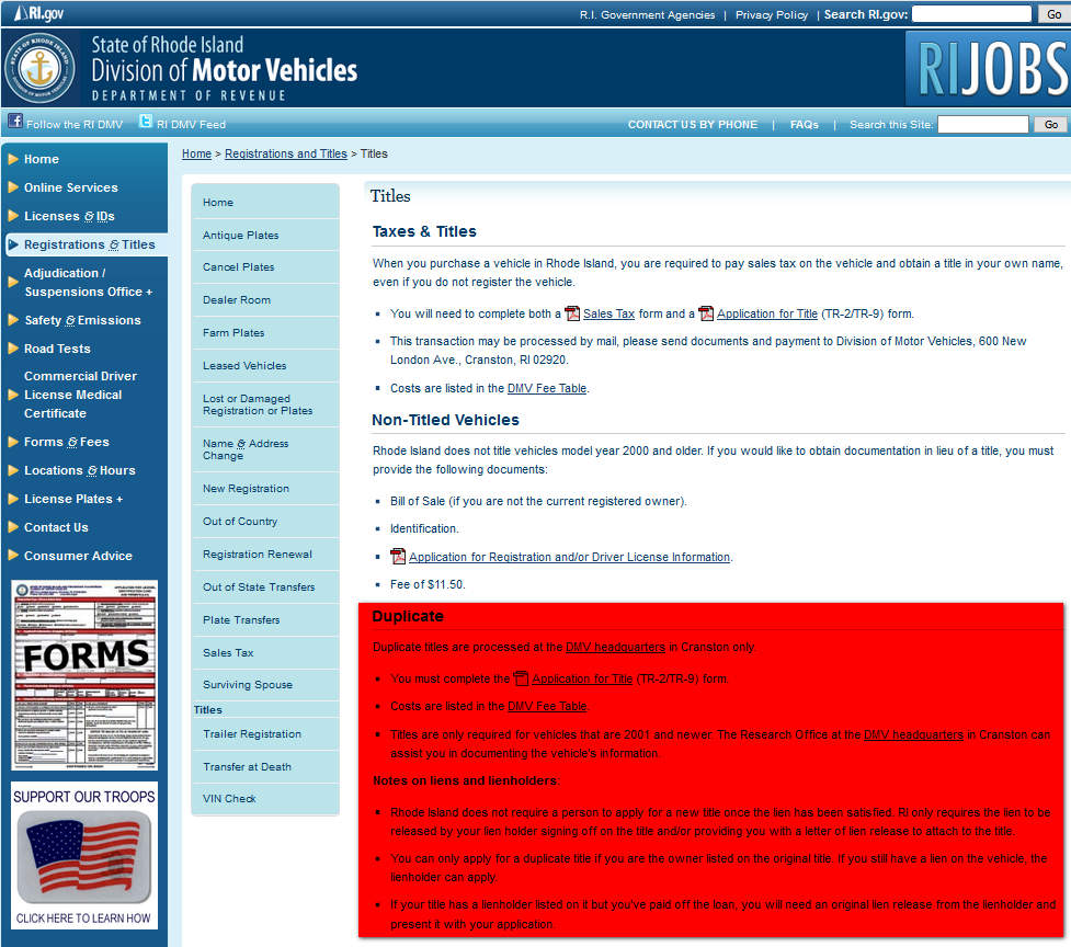 Rhode Island Junk Yards & Auto Salvage Yards Cash For Junk Cars in RI