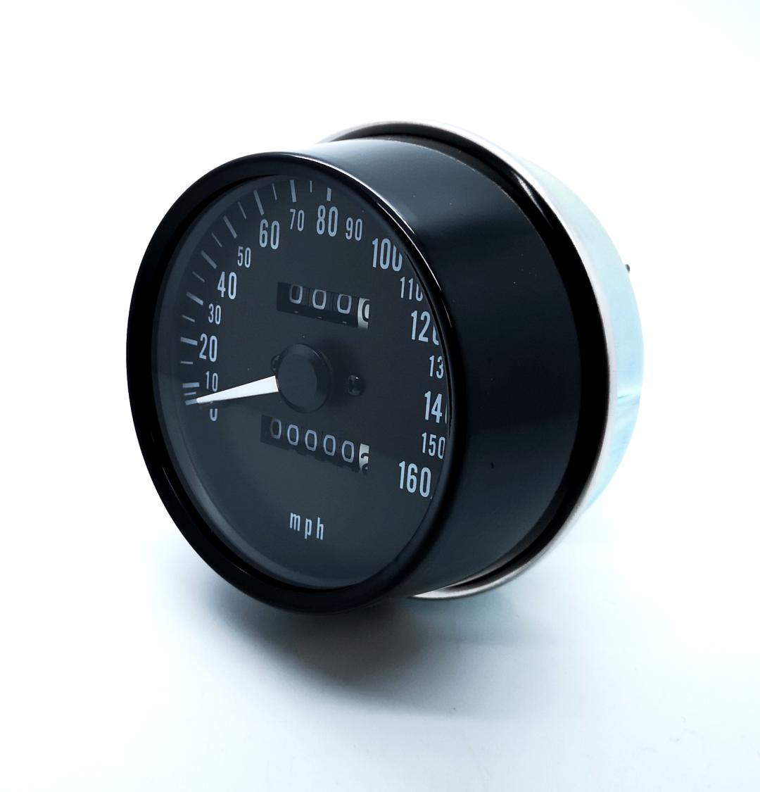 Kawasaki Z650 Z750 Z900 Z1 Z1000 Chrome Speedo & Tacho Clock Bottom