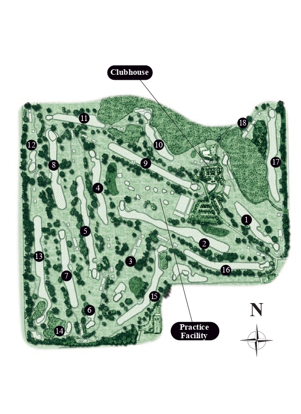Ruth Lake Country Club, Hinsdale, Illinois Golf course information