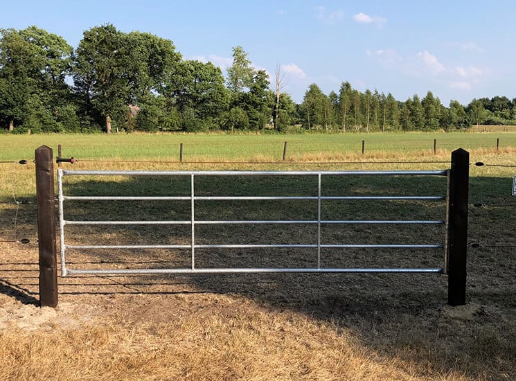 Weidetor aus Metall für Großer Vieh Günstige Weidetore, Holztor, Feldtor