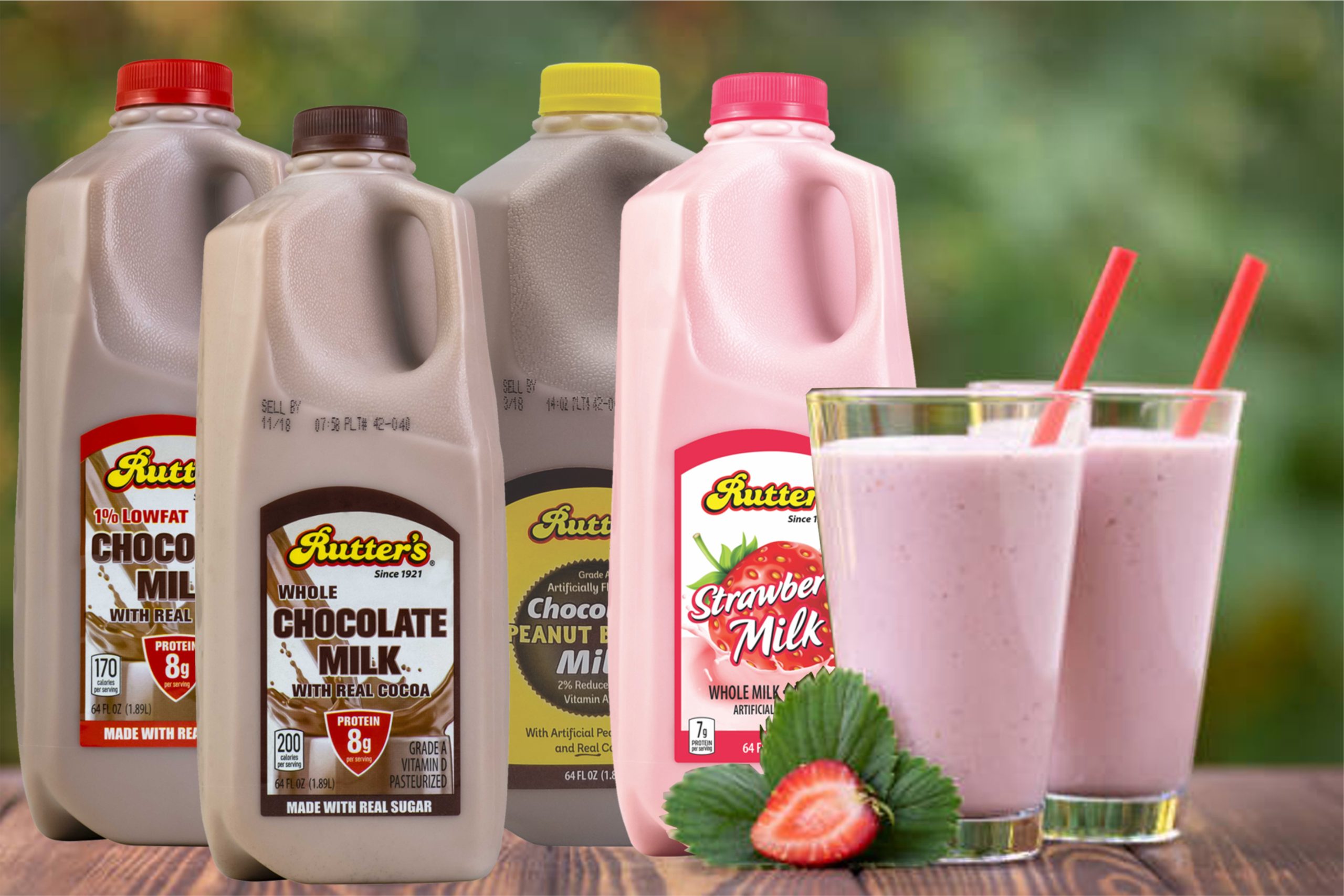 flavored milk Rutter's