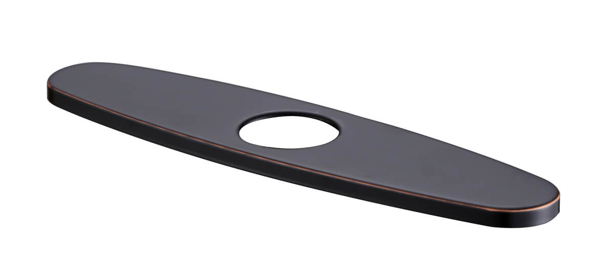 Ruvati Kitchen Faucet Hole Cover 10" Deck Plate Oil Rubbed Bronze RVA1029RB Ruvati USA