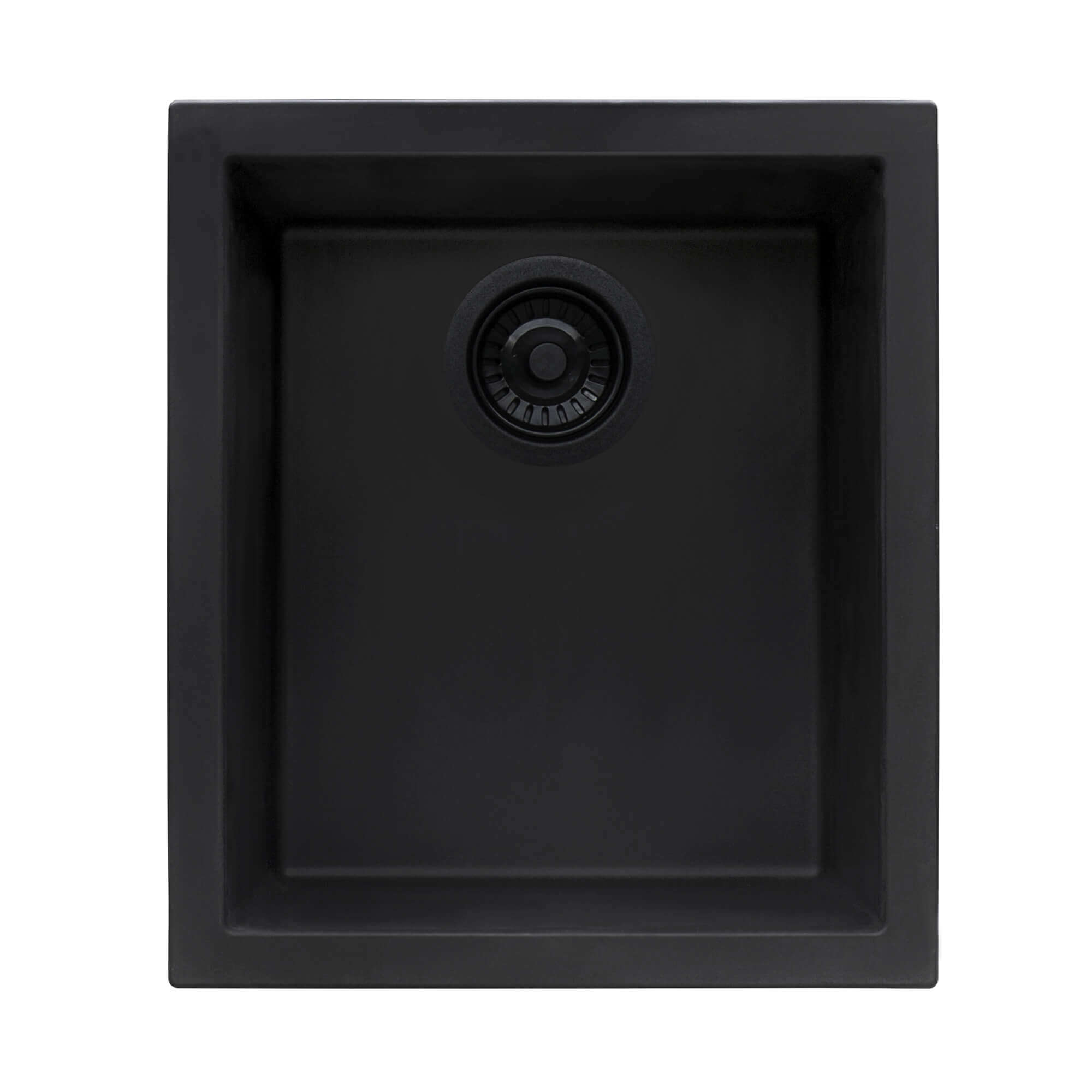 Ruvati 15 x 17 inch Granite Composite Undermount Single Bowl Wet Bar